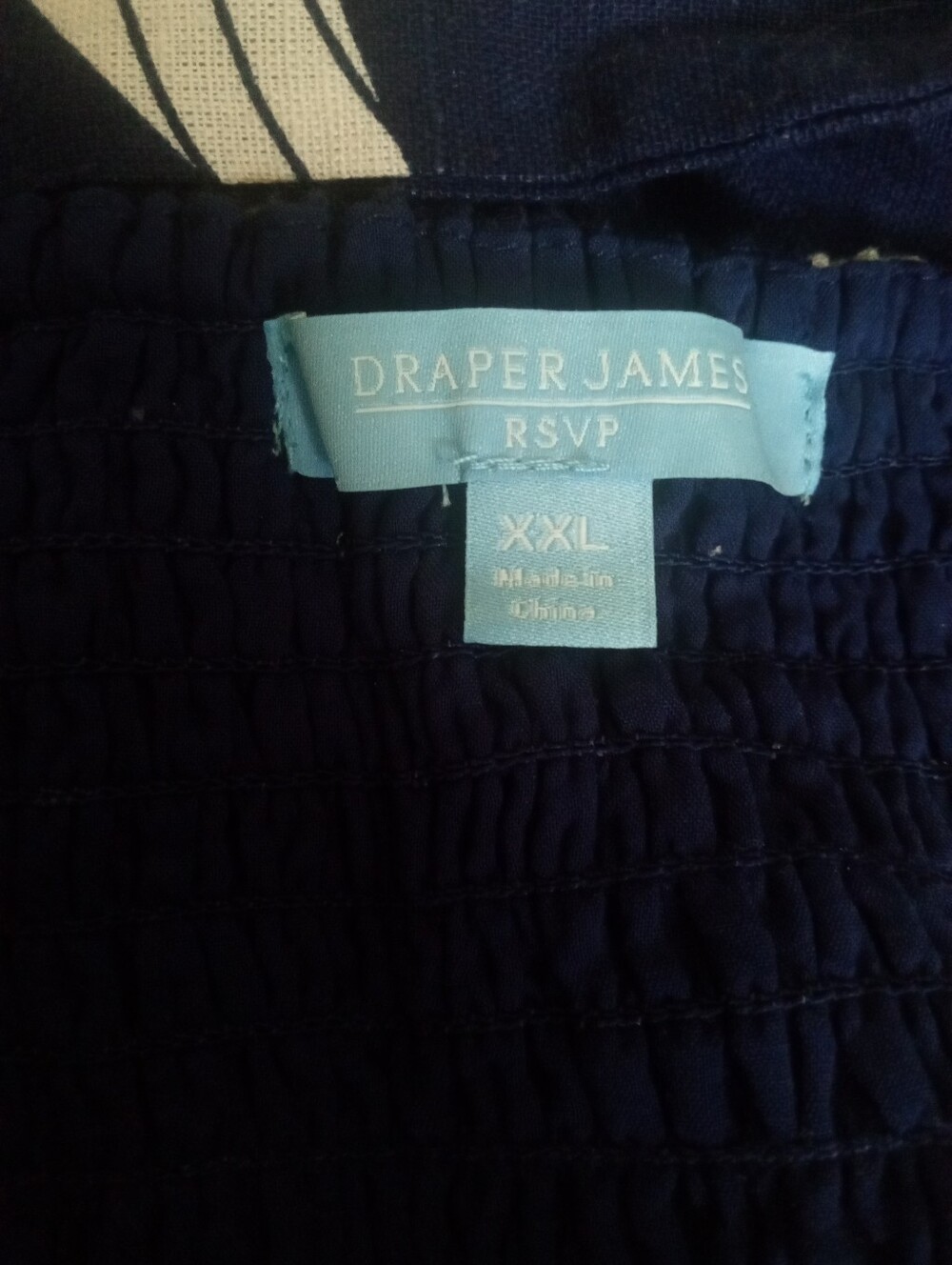 DRAPER JAMES Tie Waist Tropical Print Sun Dress | XXL - Picture 9 of 9